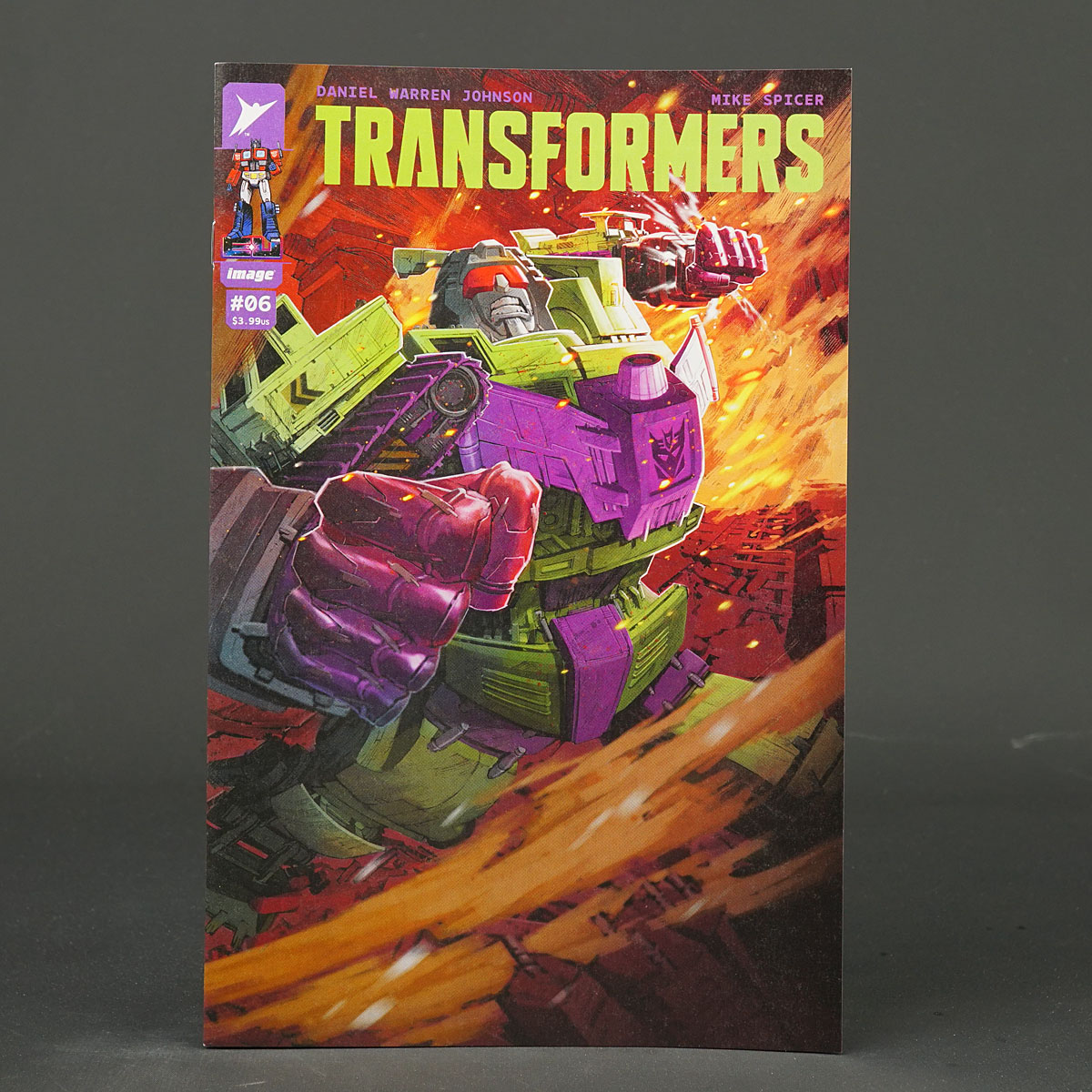 TRANSFORMERS #6 Cvr D 1:25 Image Comics 2024 Skybound 0124IM322 6D (CA) Canete (A) Johnson, Spicer (W) Johnson