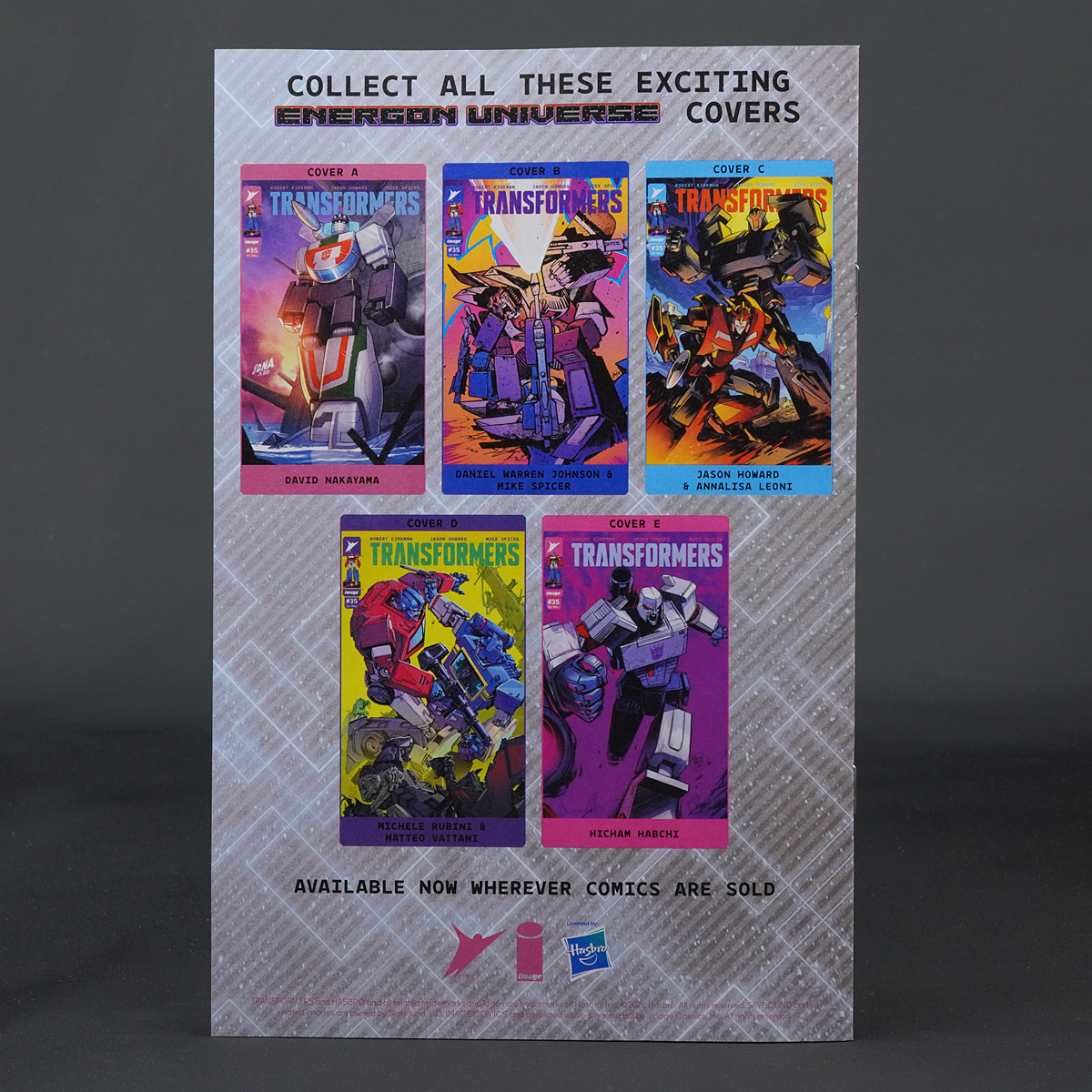 TRANSFORMERS #35 Cvr E 1:50 Image Comics 2026 0626IM0425 35E (CA) Habchi