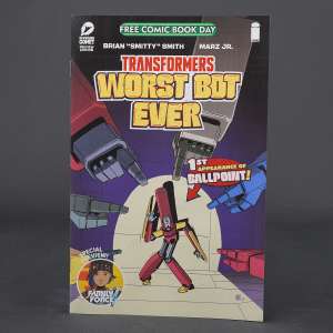 Visit shop.seibertron.com to buy "FCBD Transformers Worst Bot Ever Image Comics 2025 1224IM253 (CA) Marz Jr"