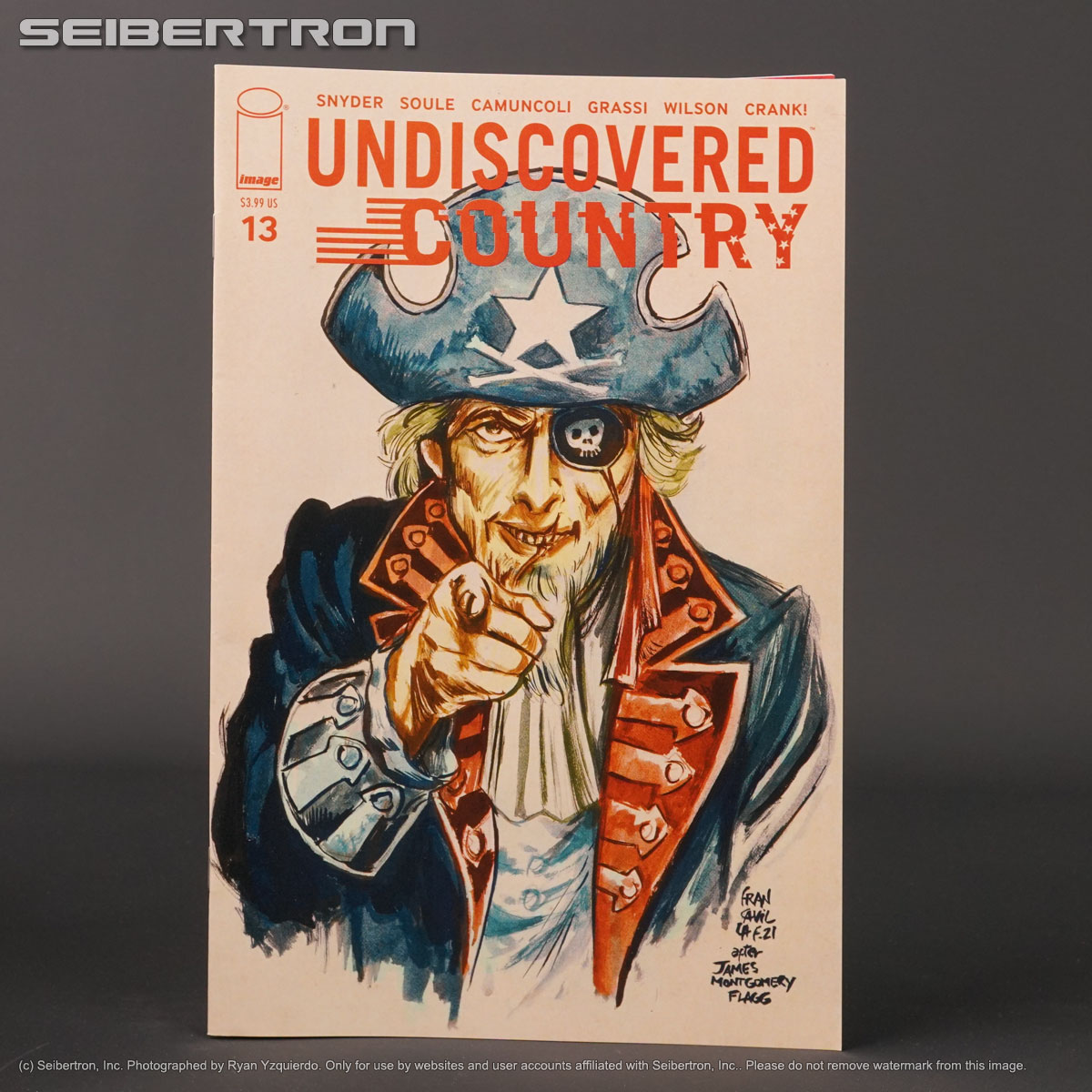 UNDISCOVERED COUNTRY #13 Cvr B Image Comics 2021 APR210198 13B (CA) Francavilla