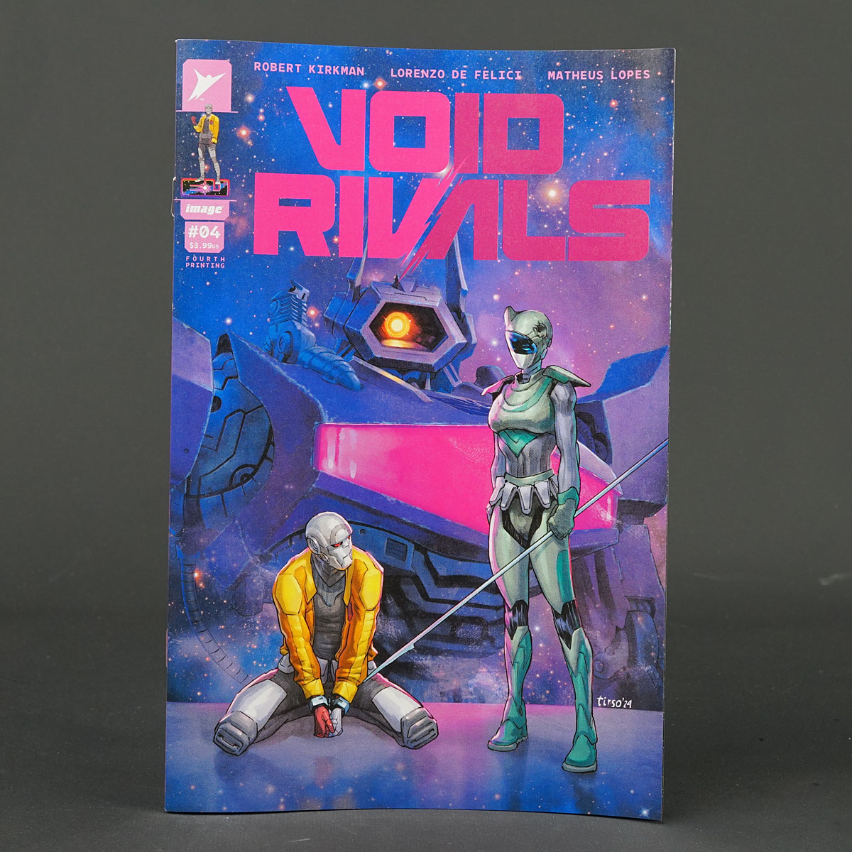 VOID RIVALS #4 4th ptg Image Comics 2024 0124IM933 (CA) Cons (W) Kirkman