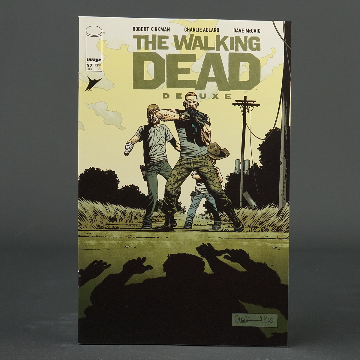 WALKING DEAD DLX #57 Cvr B Image Comics 2023 DEC220314 57B (CA) Adlard + McCaig