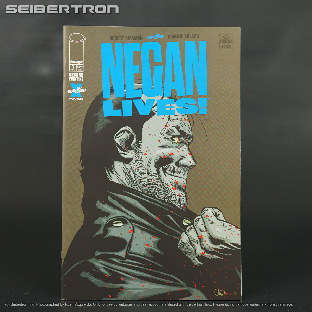 NEGAN LIVES #1 2nd ptg Image Comics 2020 APR208954 (W) Kirkman (A/CA) Adlard