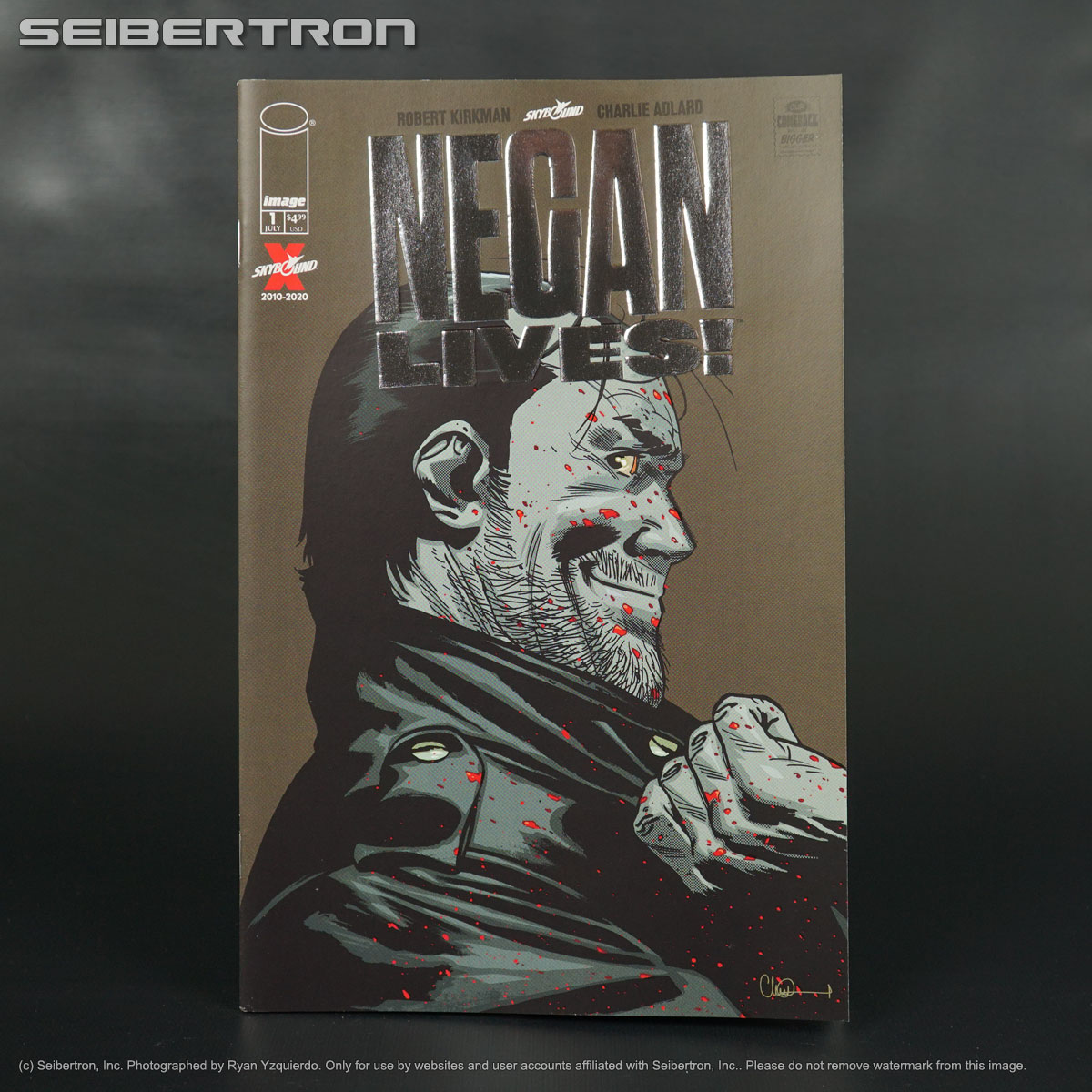 NEGAN LIVES #1 Silver variant Image Comics 2020 MAR208200 (A/CA) Adlard