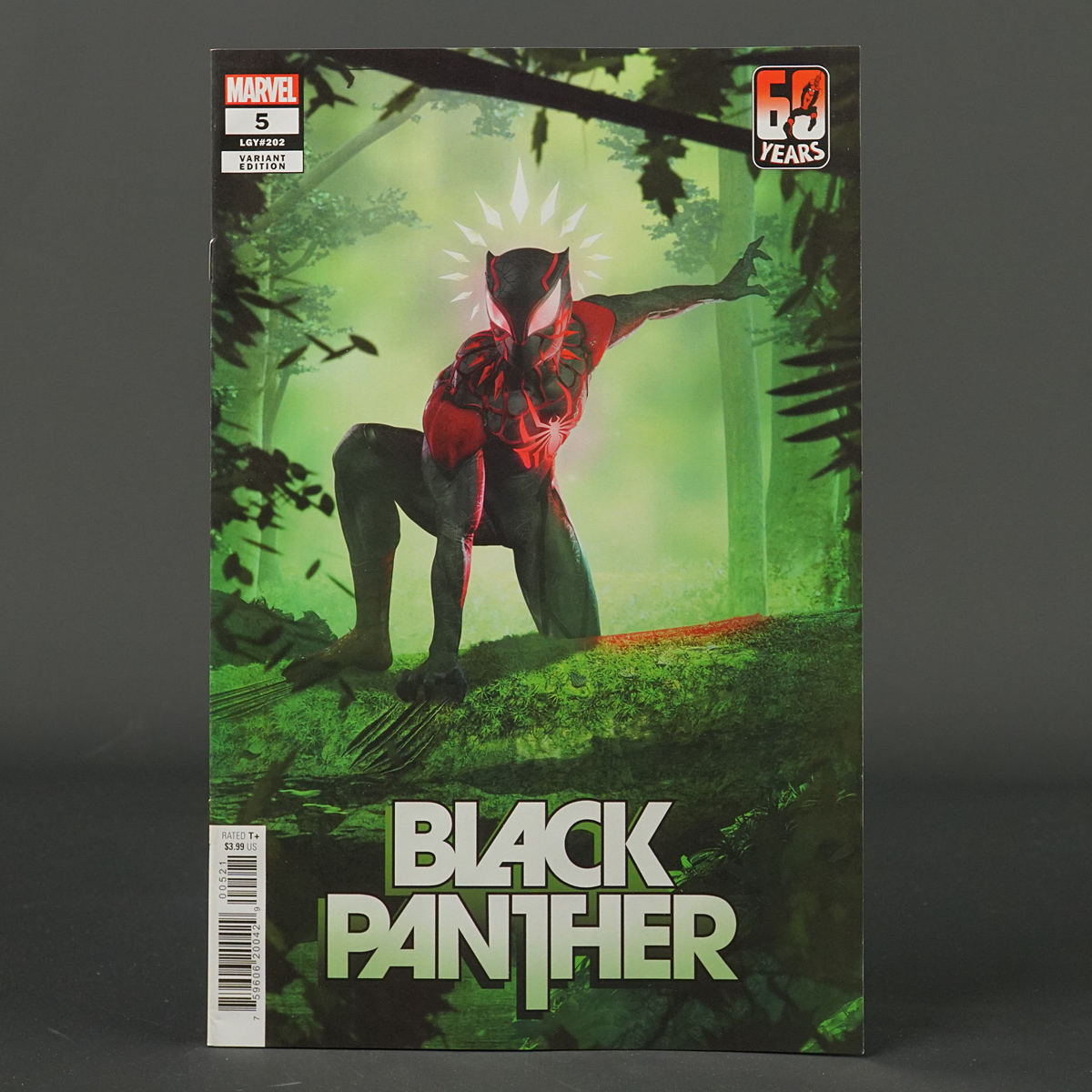 BLACK PANTHER #5 var Spider-Man Marvel Comics 2022 FEB220989 (CA) Bosslogic