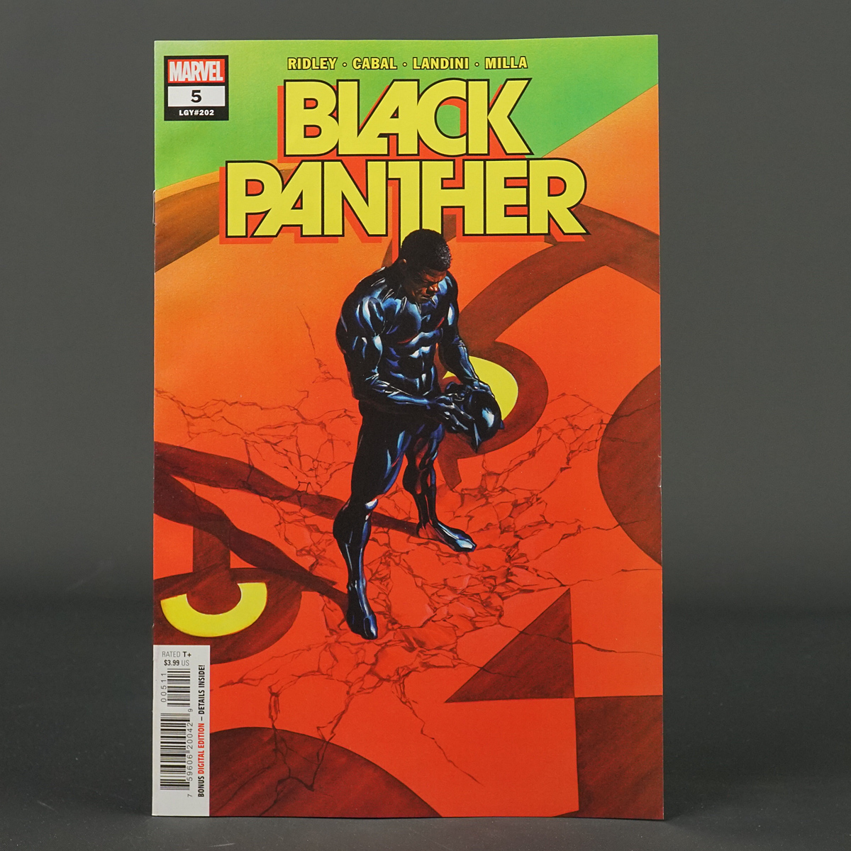 BLACK PANTHER #5 Marvel Comics 2022 FEB220987 (CA) Ross (W) Ridley (A) Cabal