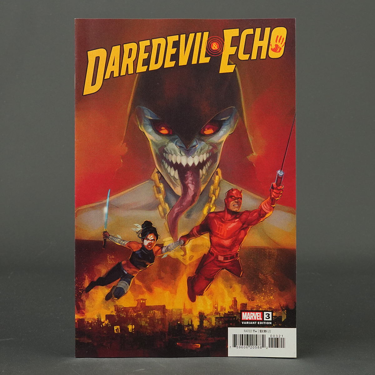 DAREDEVIL + ECHO #3 var Marvel Comics 2023 MAY230924 (CA) Reis (W) Taboo +B Earl