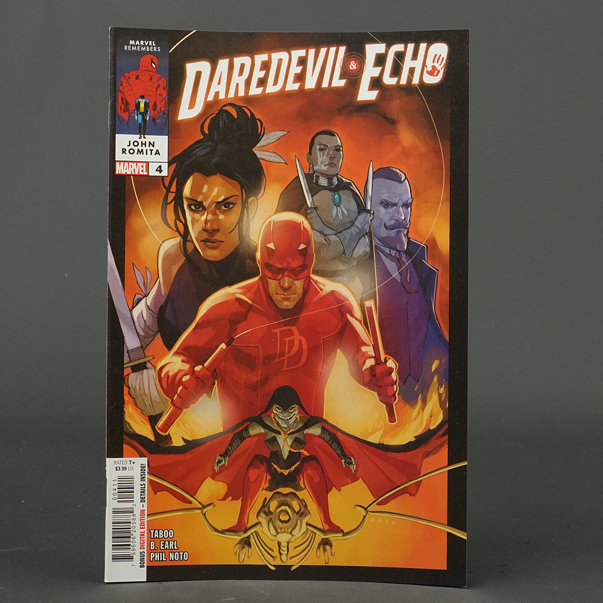 DAREDEVIL + ECHO #4 Marvel Comics 2023 JUN231041 (A/CA) Noto (W) Taboo + B Earl