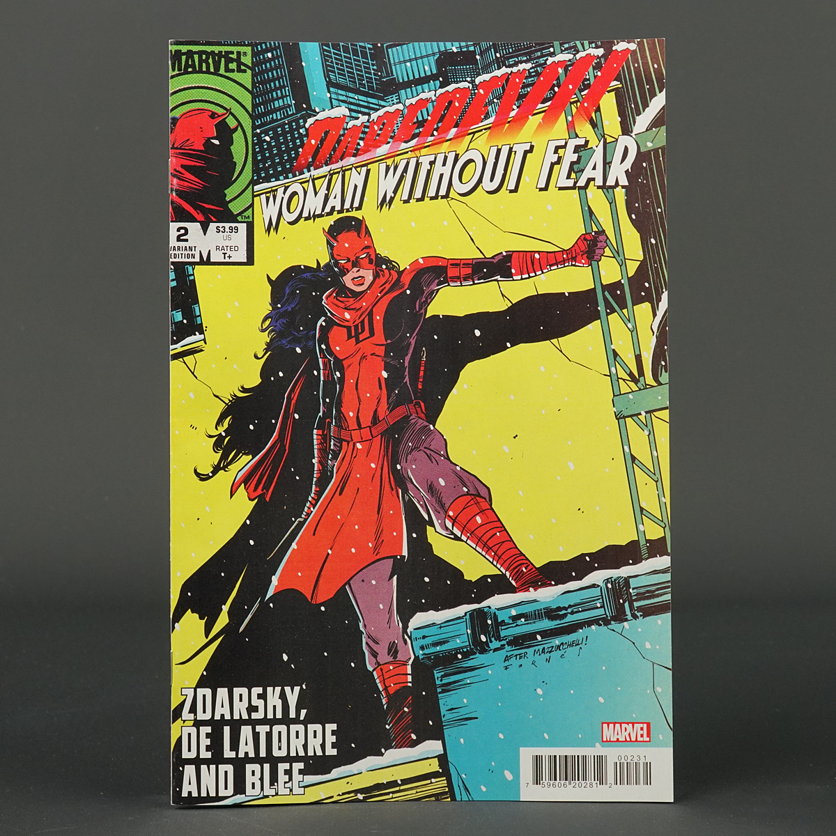 DAREDEVIL Woman Without Fear #2 var 1:25 Marvel Comics 2022 DEC210920 (CA)Fornes