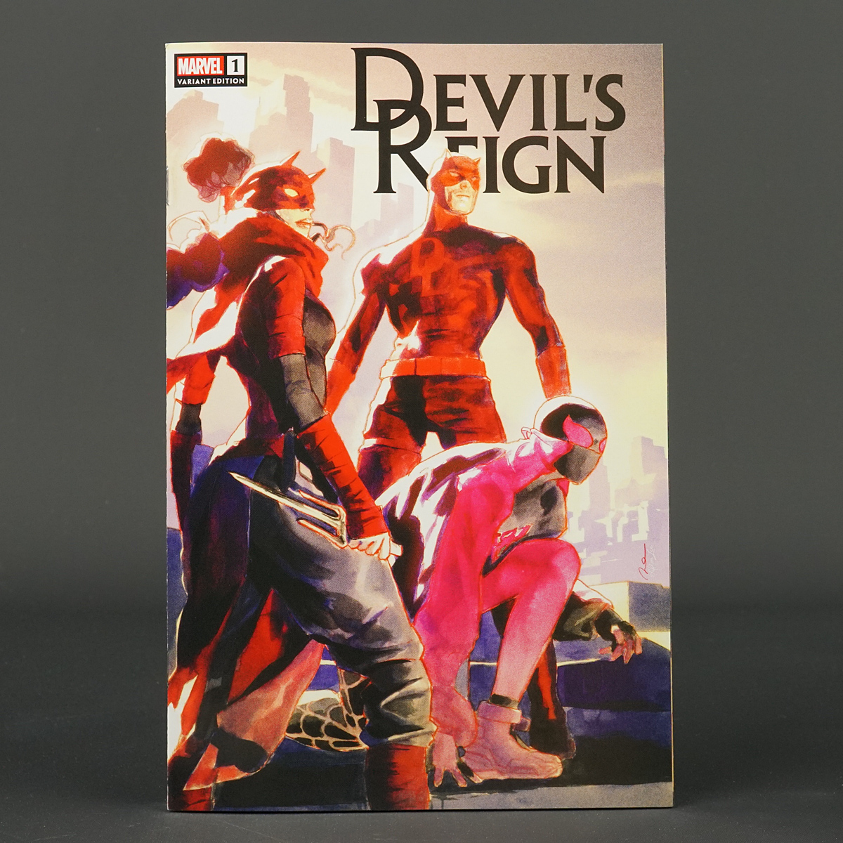 DEVILS REIGN #1 Comicxposure Exclusive Marvel Comics 2022 DEC211560 (CA) Parel