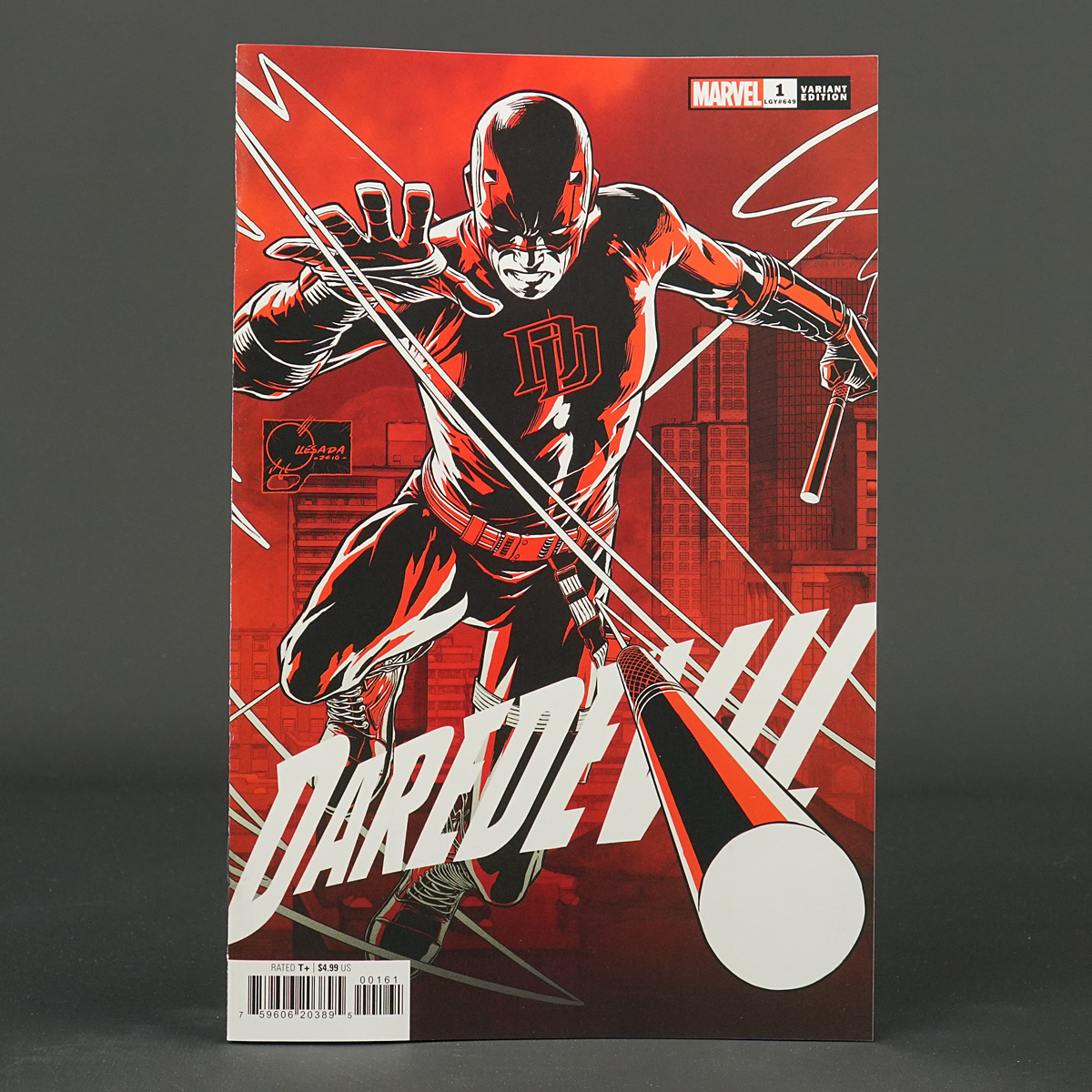 DAREDEVIL #1 var 1:50 Hidden Gem Marvel Comics 2022 APR220768 (CA) Quesada