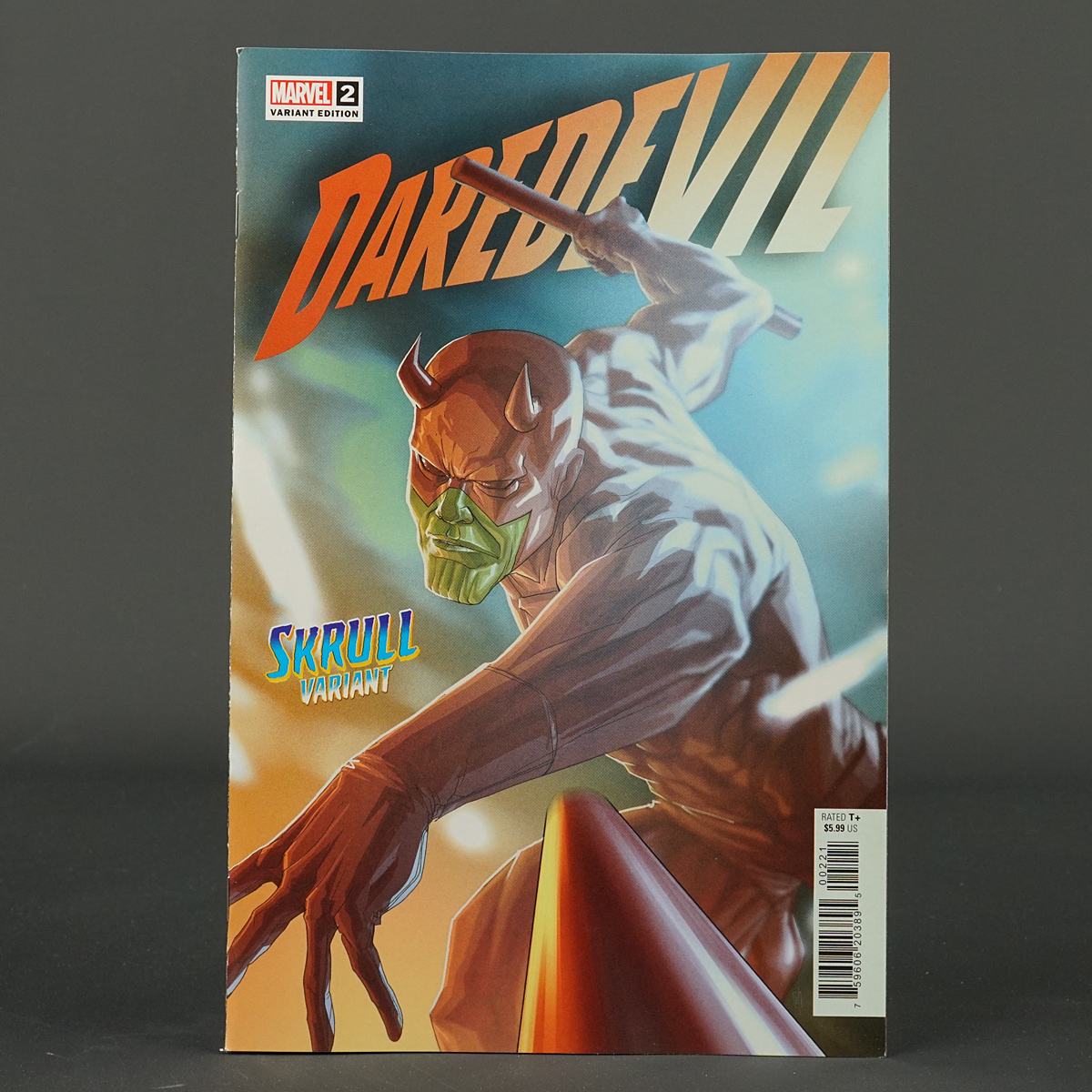 DAREDEVIL #2 var Skrull Marvel Comics 2022 MAY220880 (CA) Woods