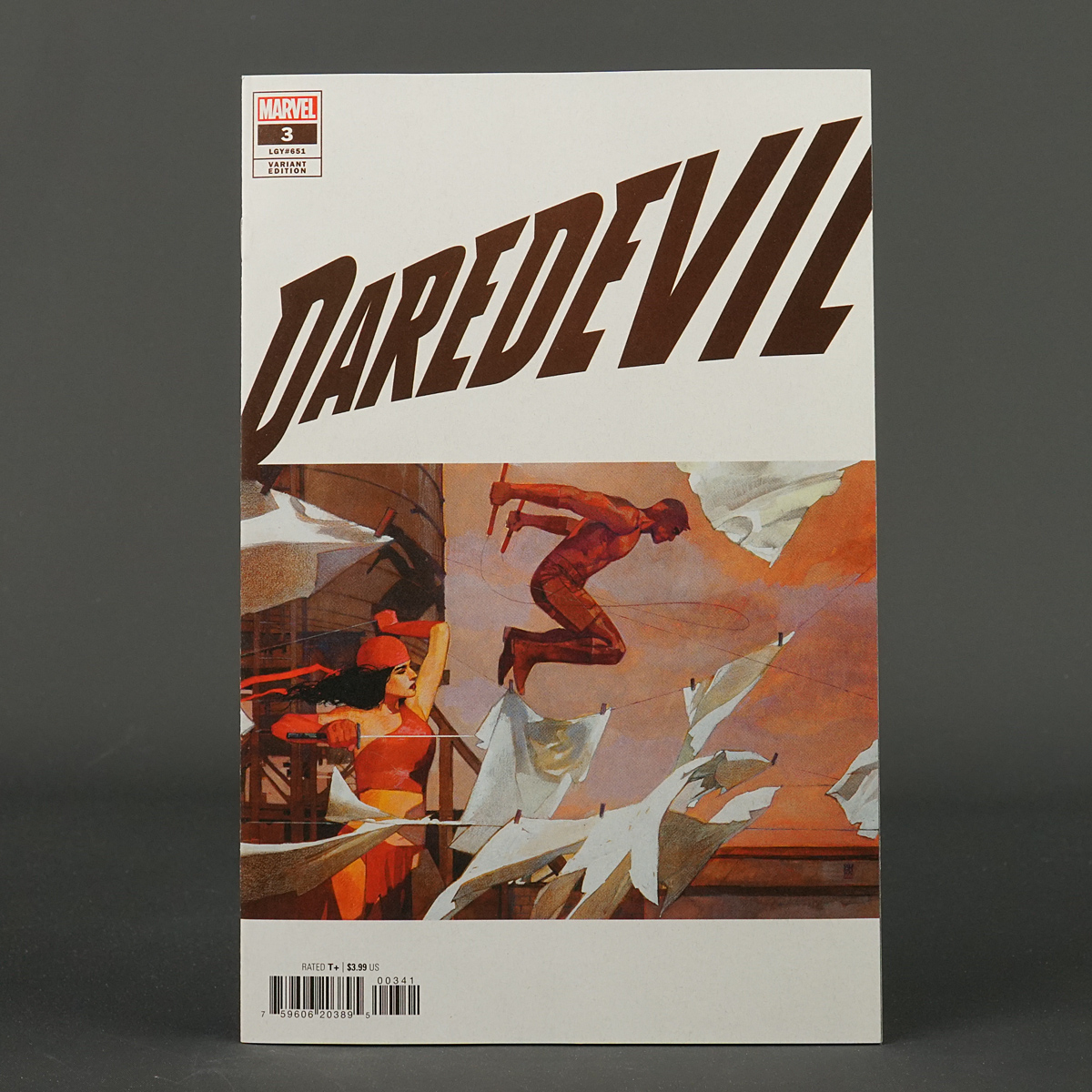 DAREDEVIL #3 var 1:25 Marvel Comics 2022 JUL220901 (W)Zdarsky (CA) Maleev 220928