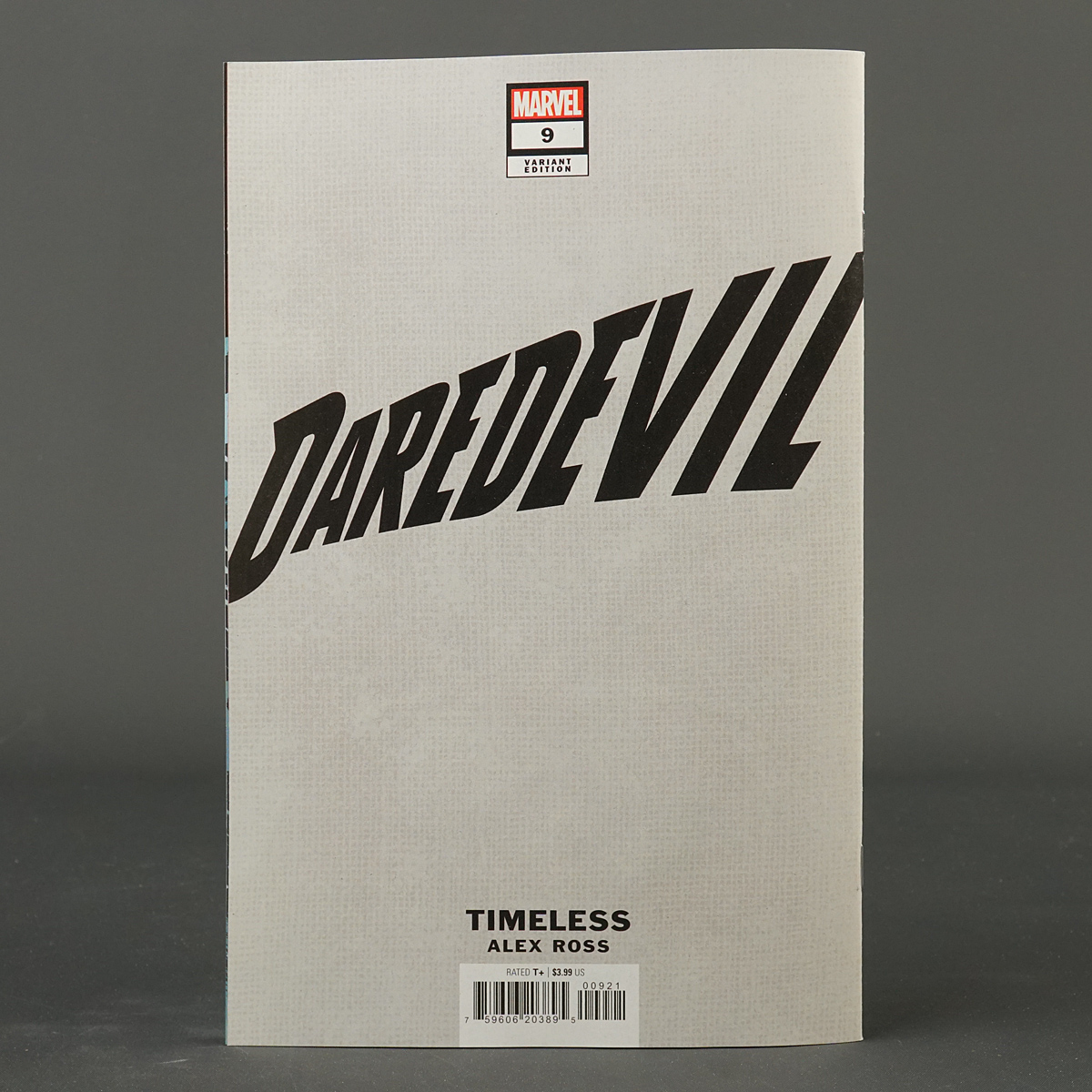 DAREDEVIL #9 var Timeless Marvel Comics 2023 JAN230966 (W) Zdarsky (CA) Ross (A) De Latorre