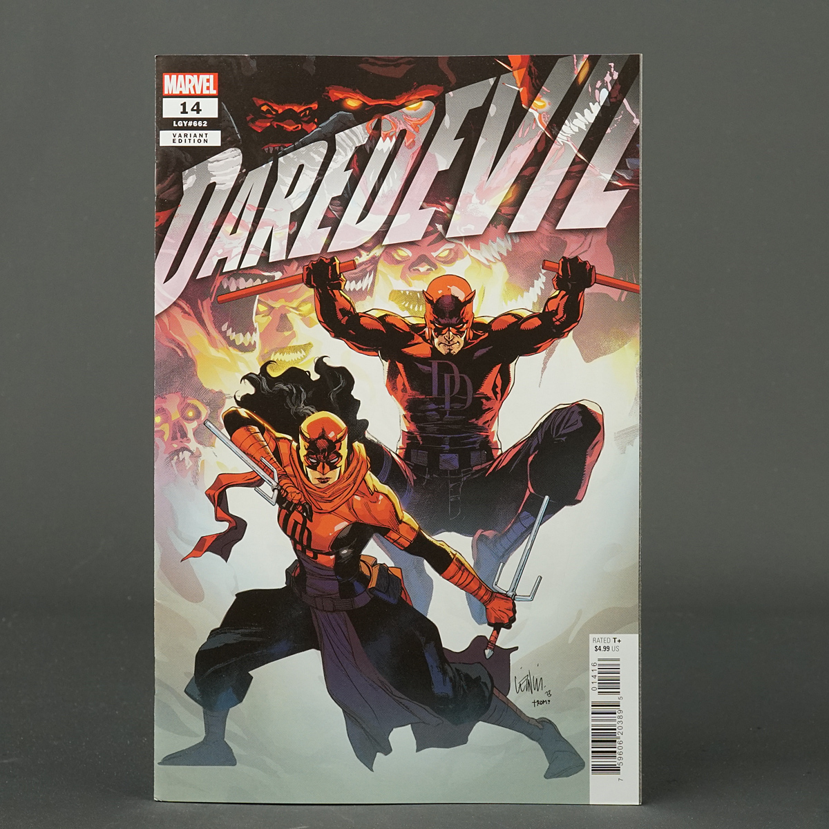 DAREDEVIL #14 var 1:25 Marvel Comics 2023 JUN231043 (CA) Yu (W) Zdarsky