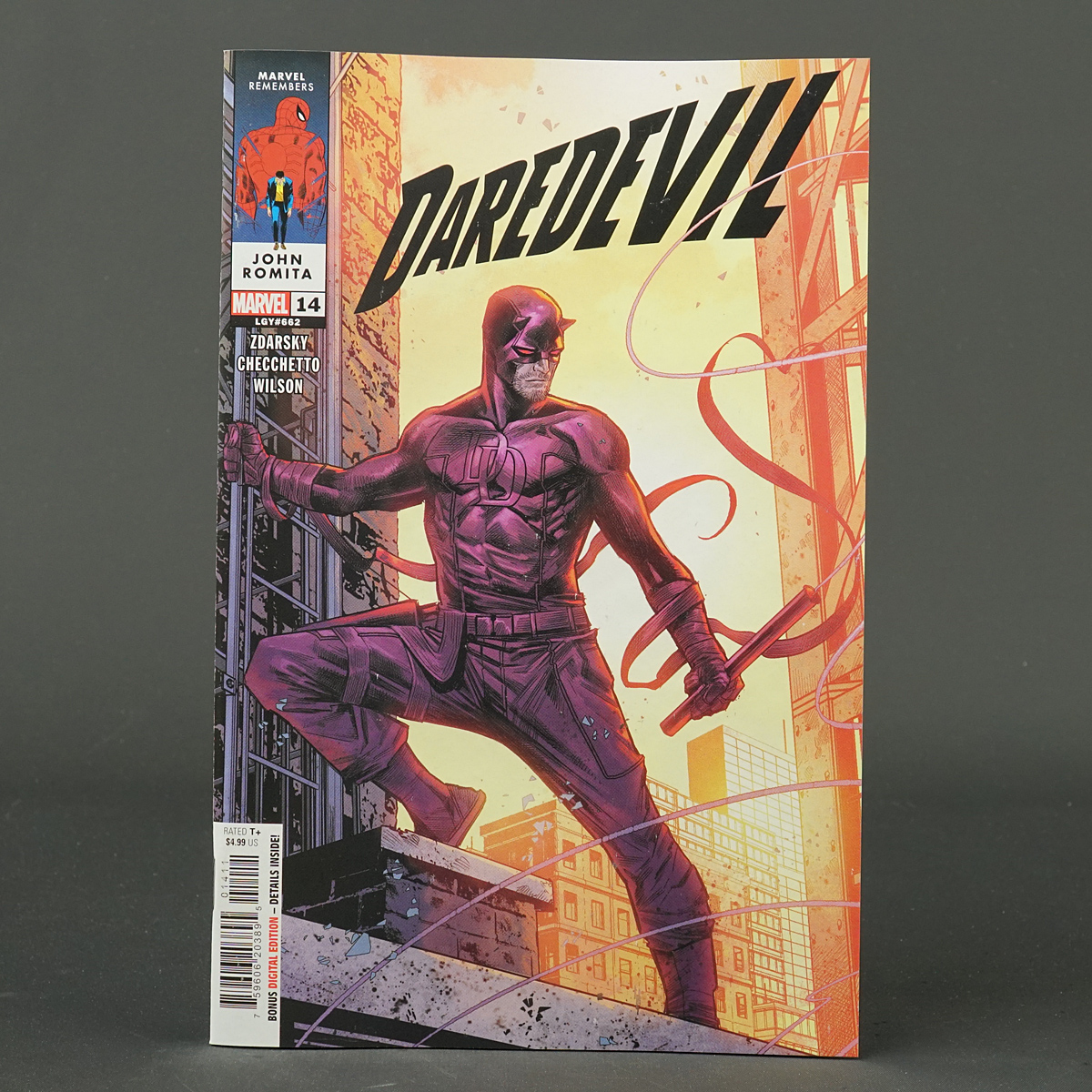 DAREDEVIL #14 Marvel Comics 2023 JUN231042 (W) Zdarsky (A/CA) Checchetto