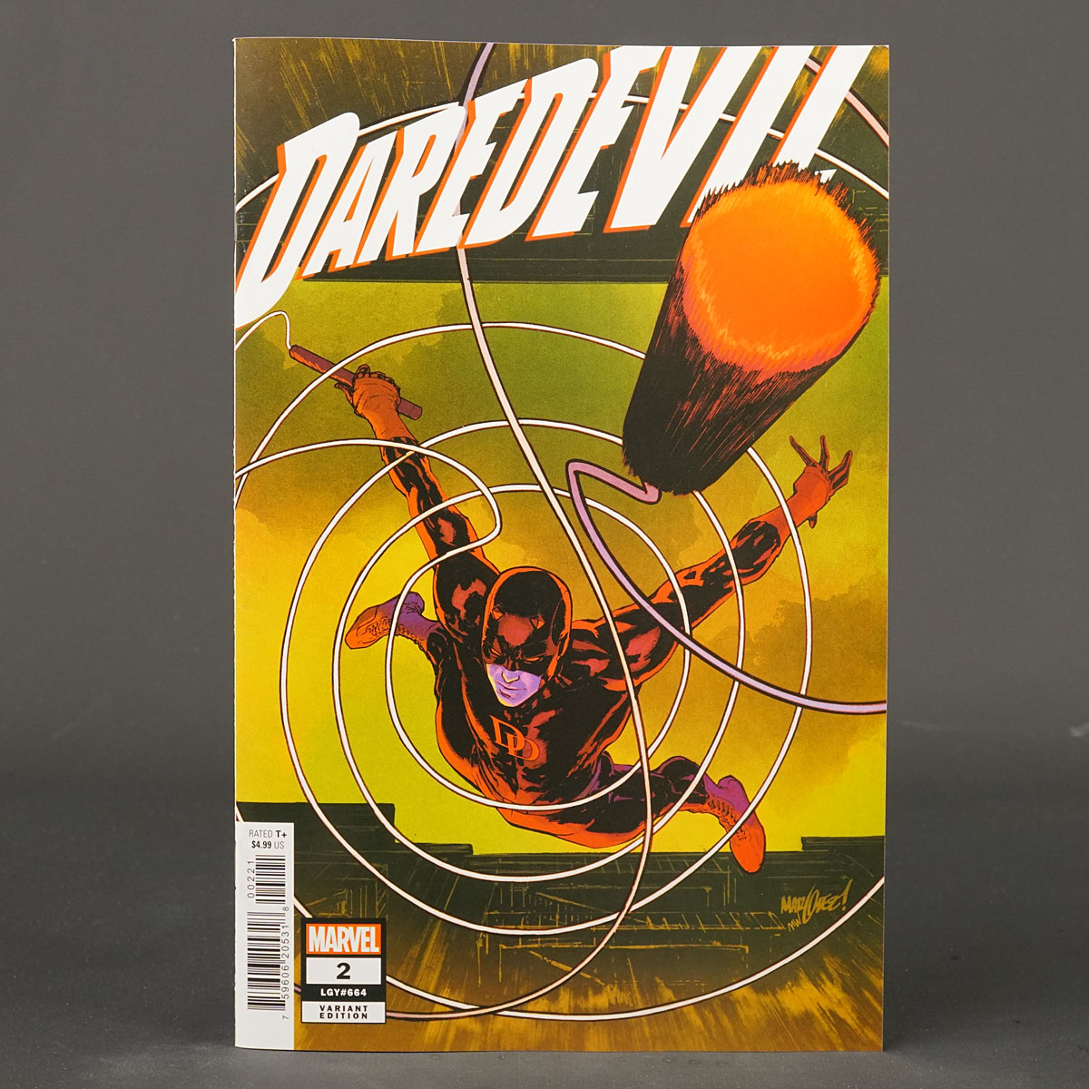 DAREDEVIL #2 var Marvel Comics 2023 AUG230685 (CA) Marquez (W) Ahmed (A) Kuder