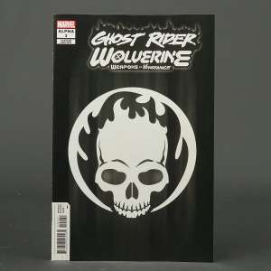 Visit shop.seibertron.com to buy "Ghost Rider Wolverine WEAPONS VENGEANCE #1 Marvel Comics MAY238596 (CA) Logo"
