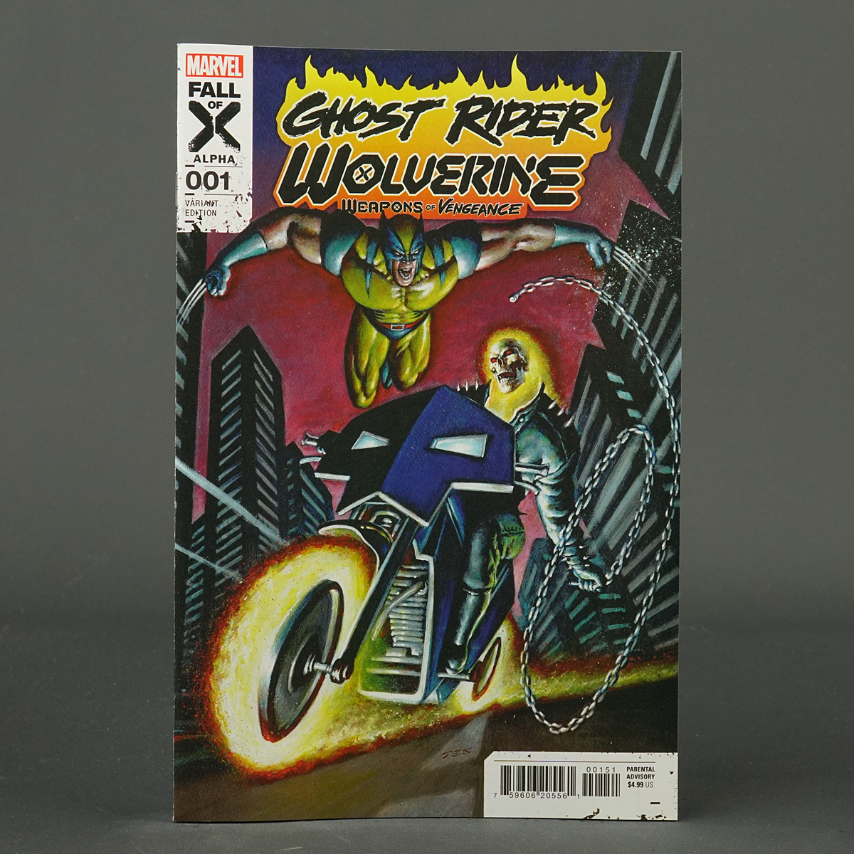 Ghost Rider Wolverine WEAPONS VENGEANCE #1 var Marvel Comics JUN230944 Texeira