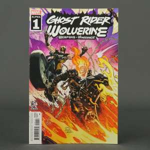 Visit shop.seibertron.com to buy "Ghost Rider Wolverine WEAPONS VENGEANCE #1 Marvel Comics JUN230943 (CA) Stegman"