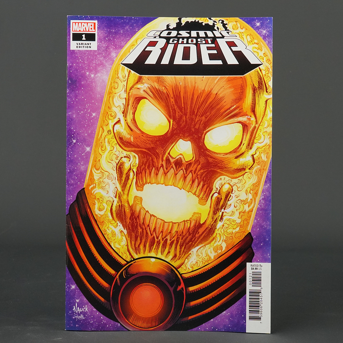 COSMIC GHOST RIDER #1 var headshot Marvel Comics 2023 DEC220857 (CA) Nauck