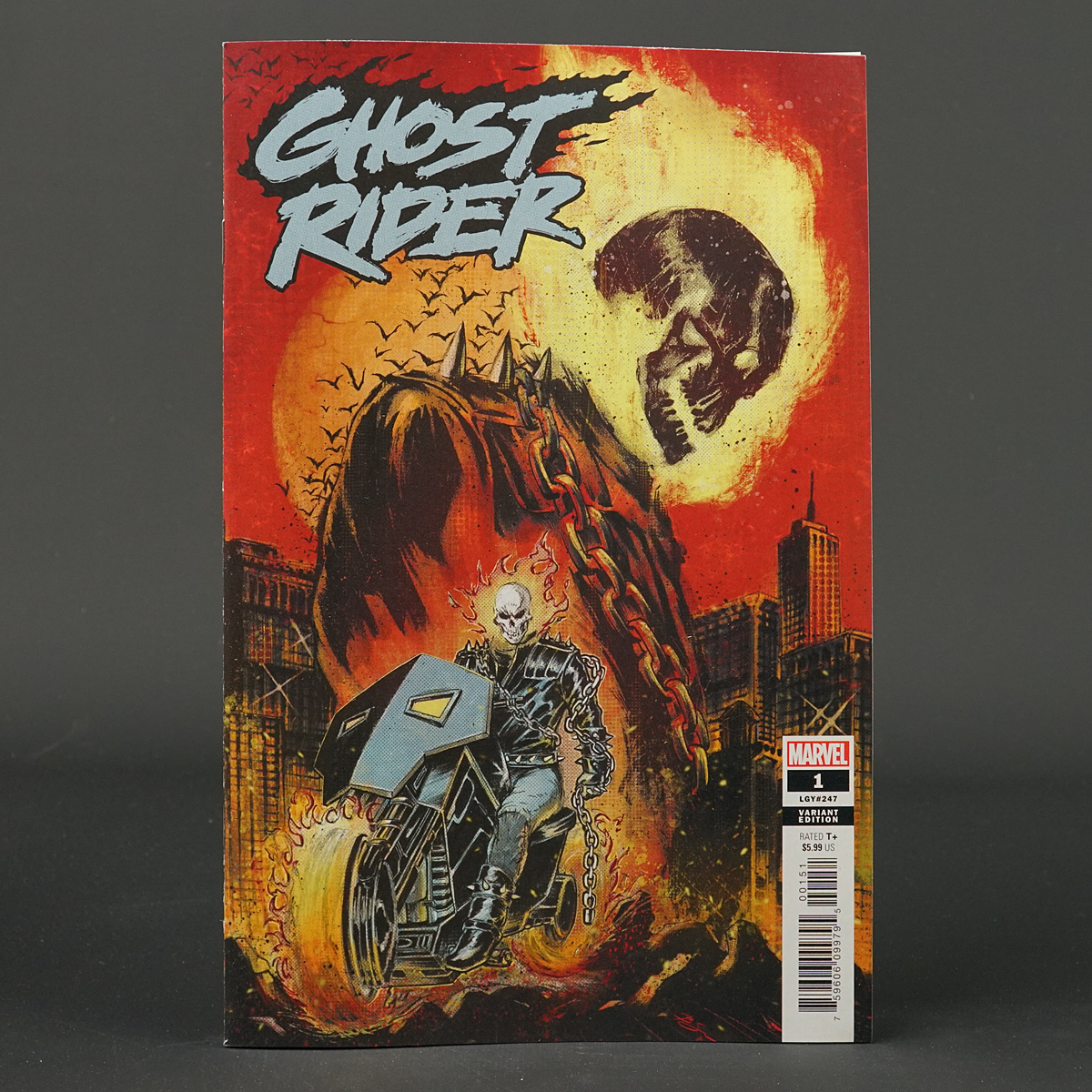 GHOST RIDER #1 Vol 10 var 1:25 Marvel Comics 2022 DEC210900 (CA) Su (W) Percy