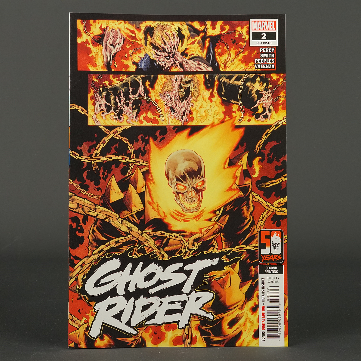 GHOST RIDER #2 2nd ptg Marvel Comics 2022 MAR228730 (W) Percy (A/CA) Smith