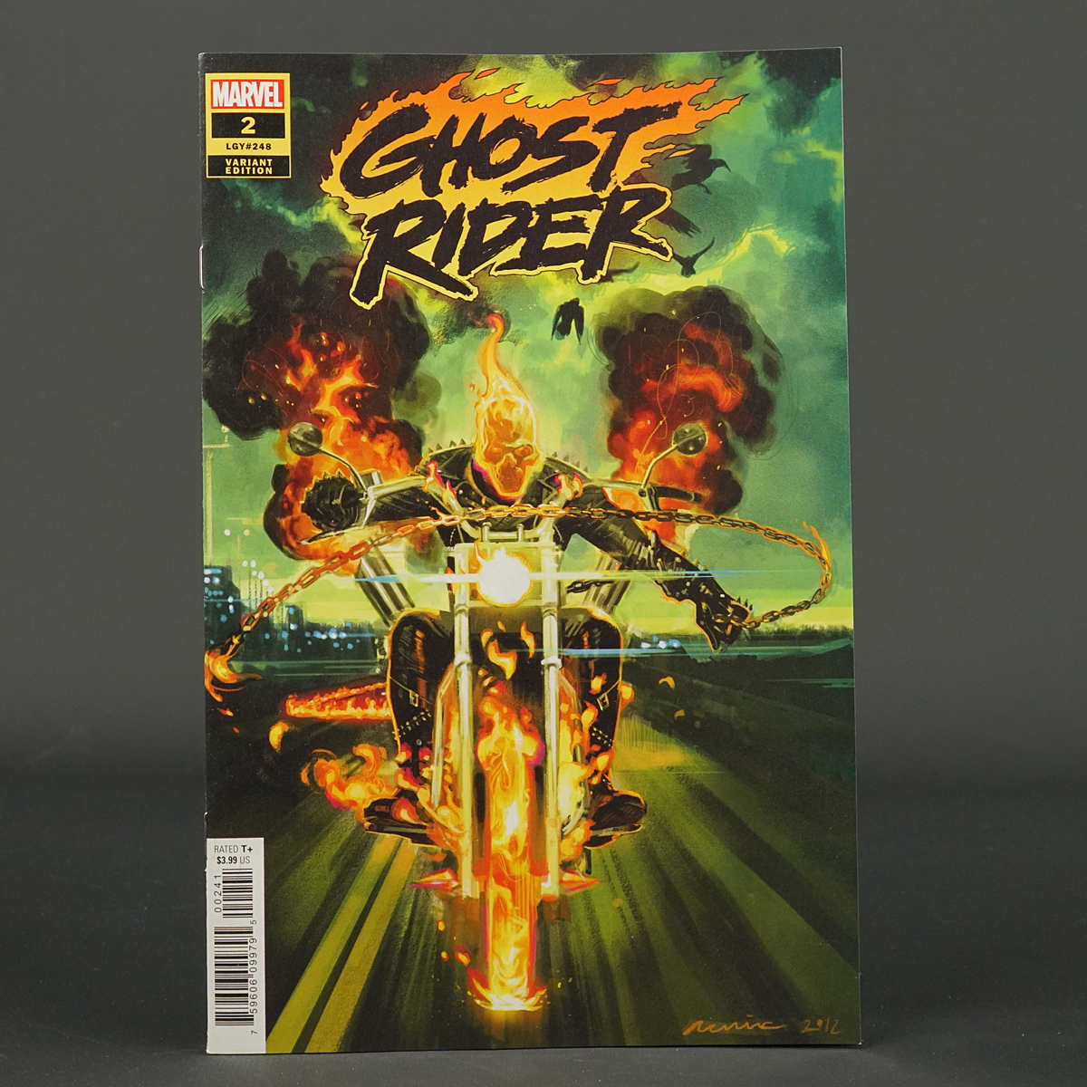 GHOST RIDER #2 var 1:25 Marvel Comics 2022 JAN220876 (CA) Acuna (W) Percy