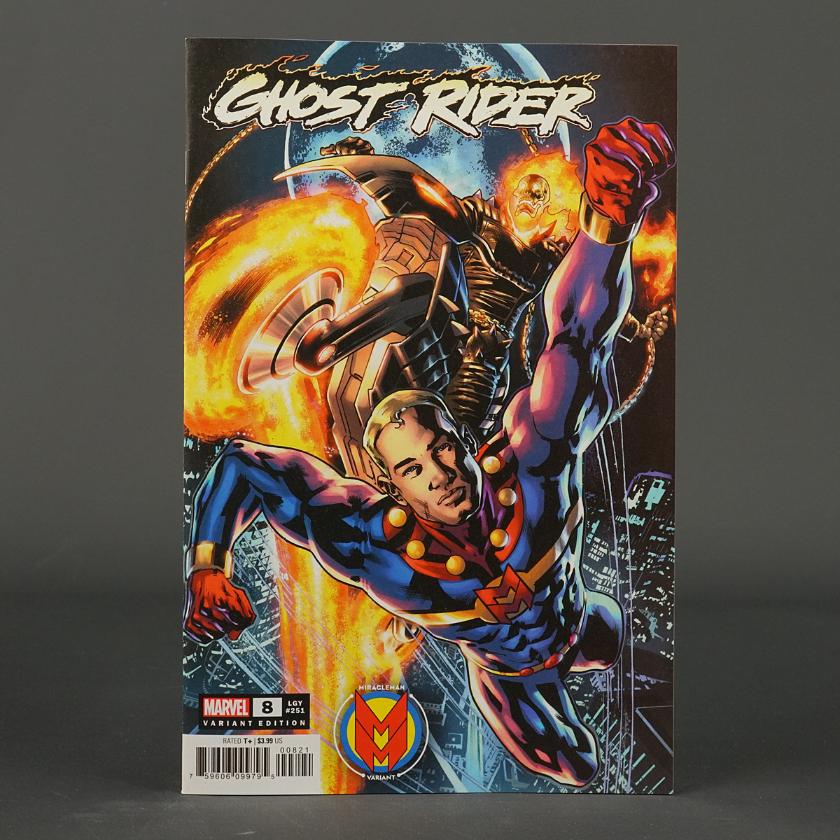GHOST RIDER #8 var Miracleman Marvel Comics 2022 SEP221024 (CA) Hitch (W) Percy