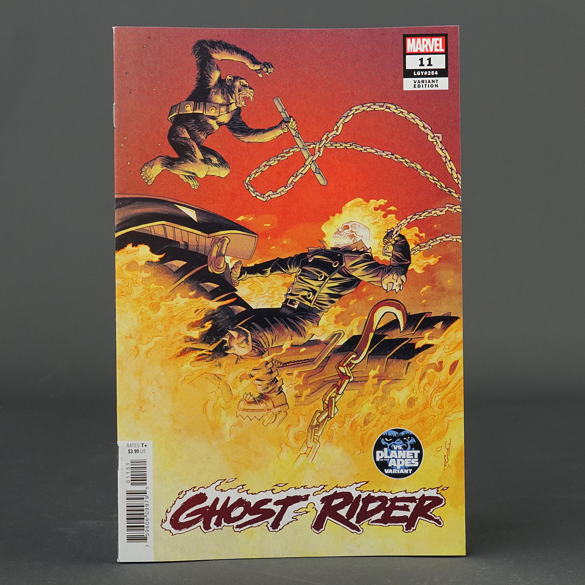 GHOST RIDER #11 var Planet Apes Marvel Comics 2023 NOV220966 (CA) Shalvey