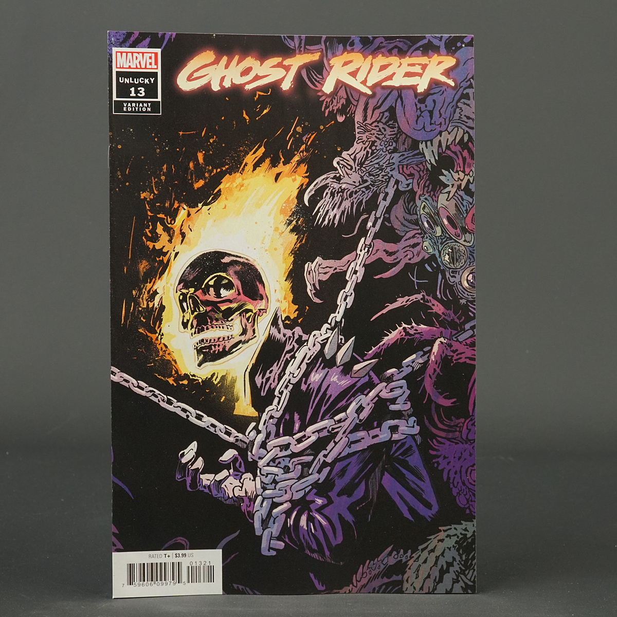 GHOST RIDER #13 var Unlucky Marvel Comics 2023 FEB230865 (CA) Walsh (W) Percy