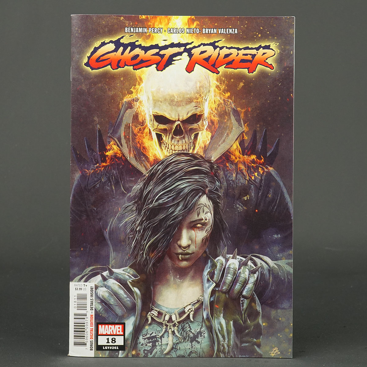 GHOST RIDER #18 Marvel Comics 2023 JUL230663 (CA) Barends (W) Percy 230926A