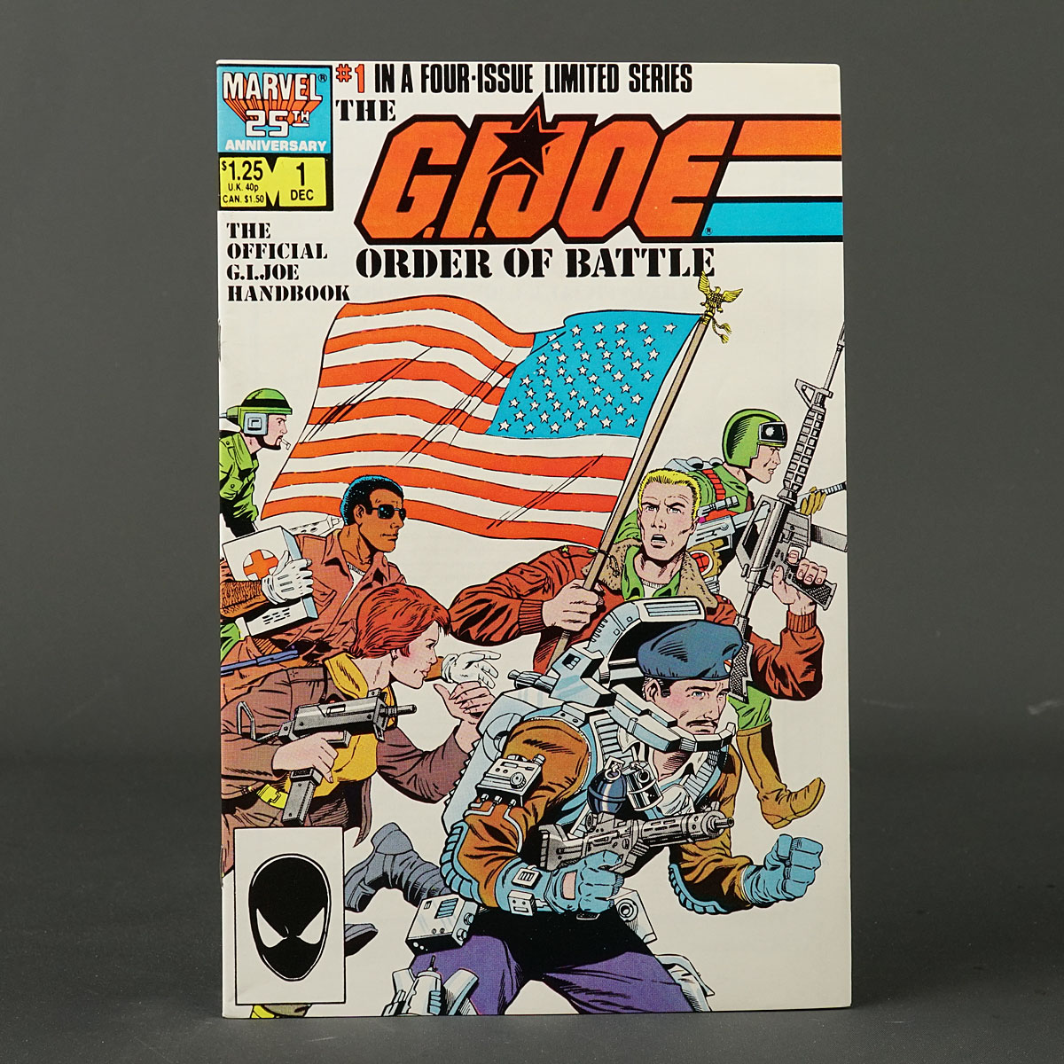 GI JOE ORDER OF BATTLE #1 Marvel Comics 1986 (CA) Trimpe (W) Hama 220721A