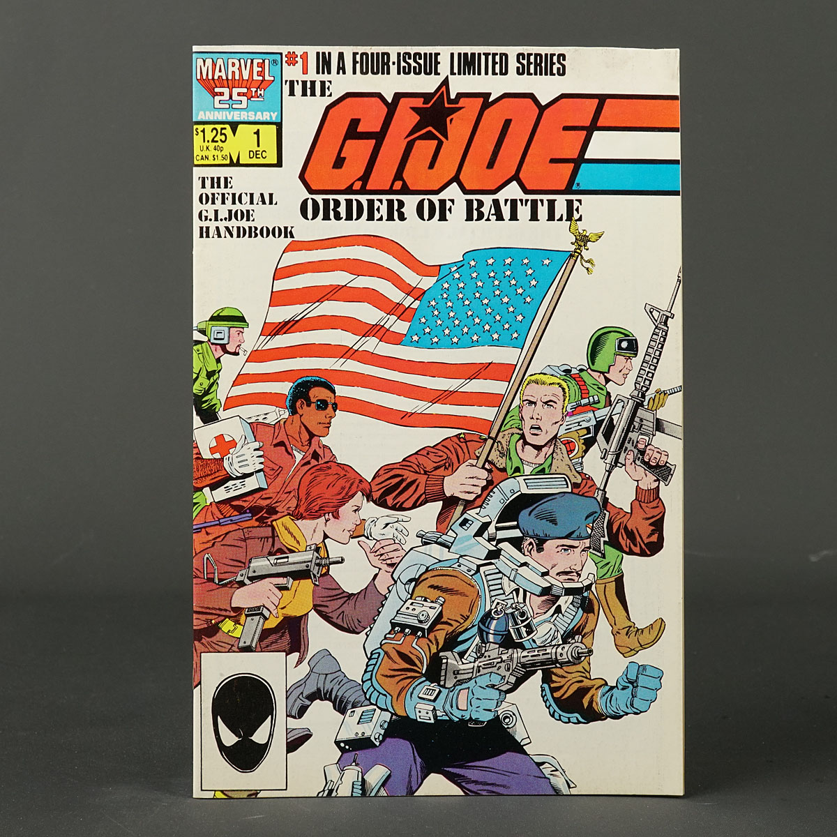 GI JOE ORDER OF BATTLE #1 Marvel Comics 1986 (CA) Trimpe (W) Hama 231208Y