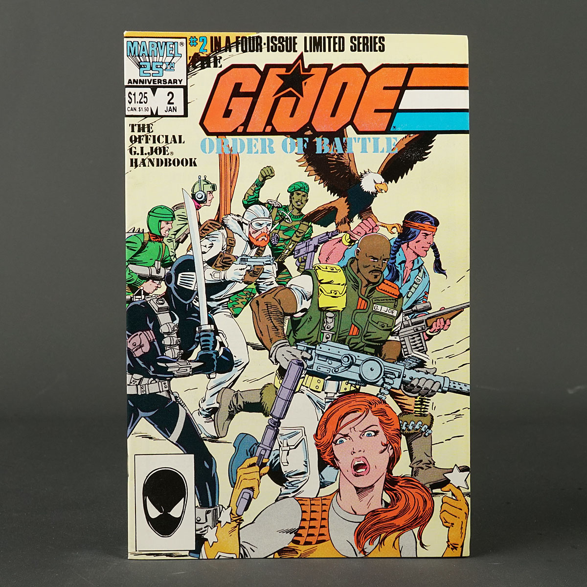 GI JOE ORDER OF BATTLE #2 Marvel Comics 1987 (CA) Trimpe (W) Hama 220721A