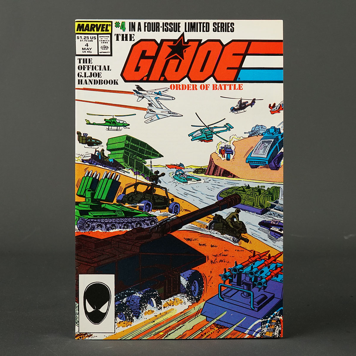 GI JOE ORDER OF BATTLE #4 Marvel Comics 1987 (CA) Trimpe (W) Brown 220721A