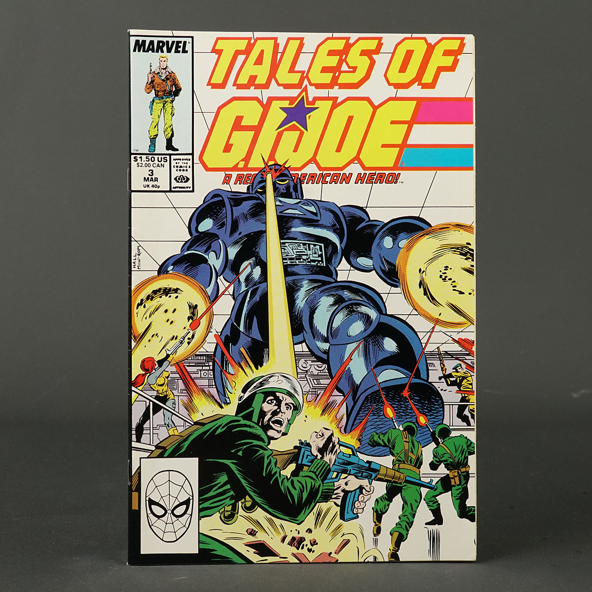 TALES OF GI JOE #3 Marvel Comics 1988 (CA) Hall (W) Hama (A) Trimpe 220721A