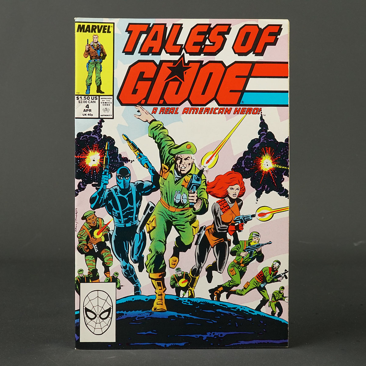 TALES OF GI JOE #4 Marvel Comics 1988 (CA) Hall (W) Hama (A) Trimpe 220721A