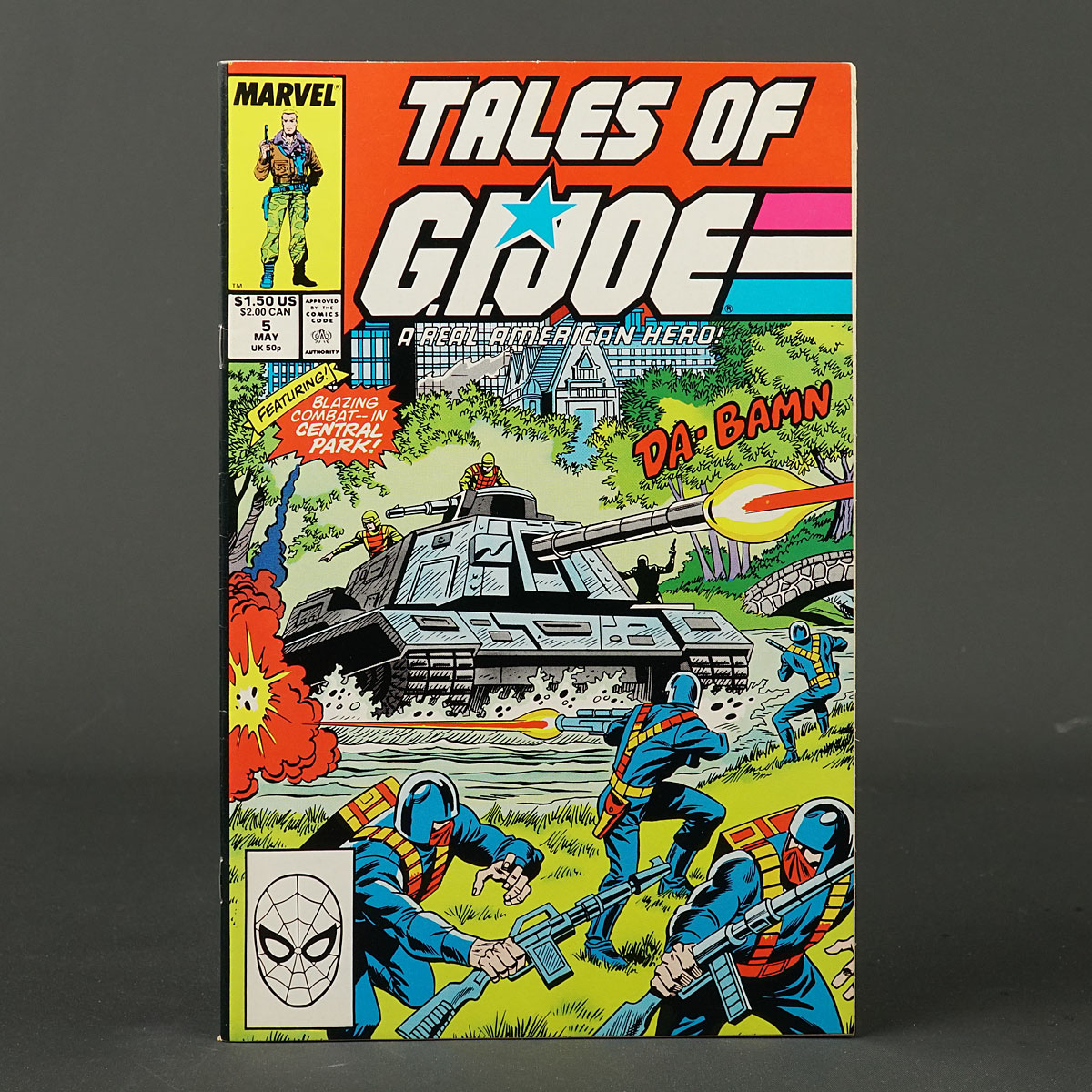 TALES OF GI JOE #5 Marvel Comics 1988 (CA) Hall (W) Hama (A) Perlin 220721A