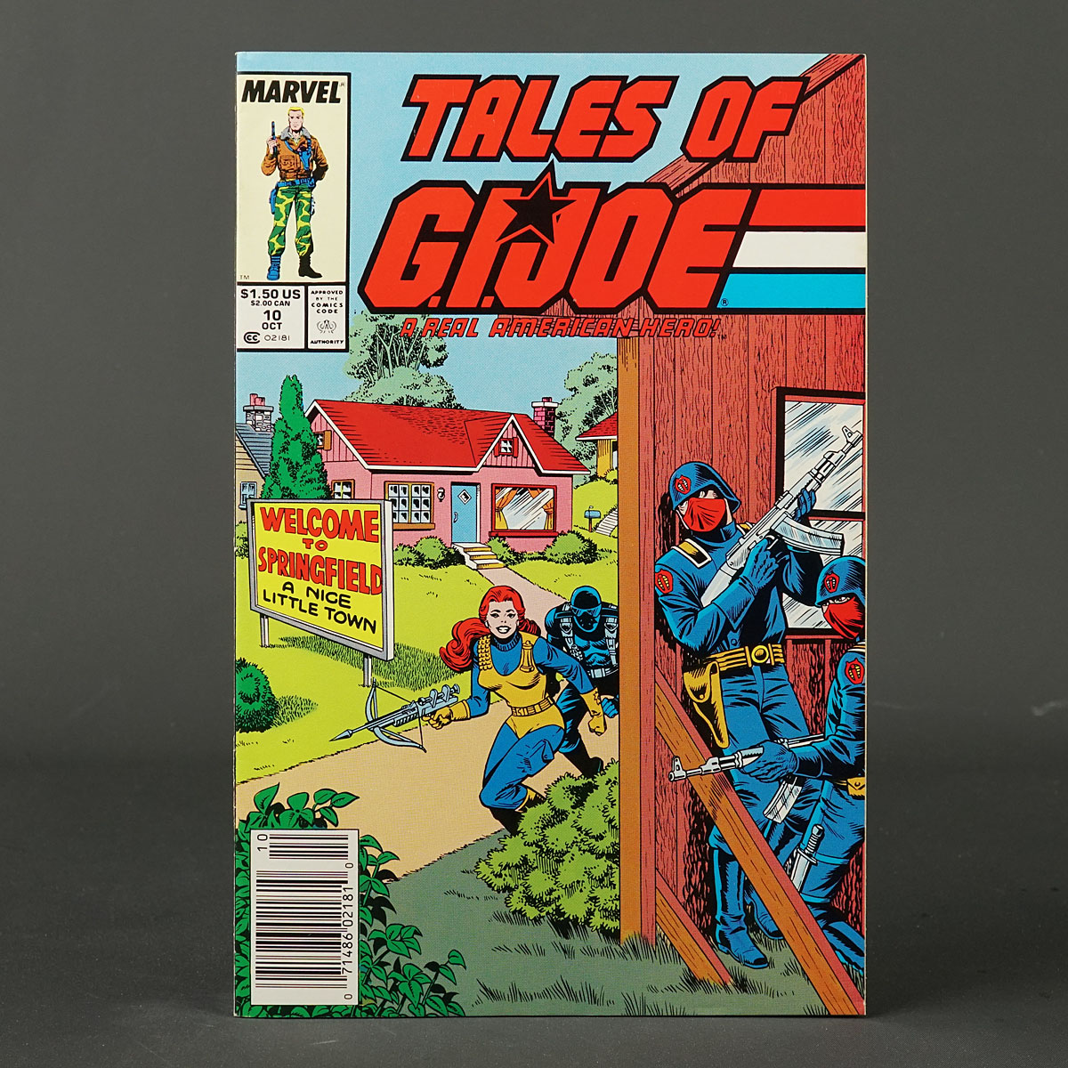 TALES OF GI JOE #10 Marvel Comics 1988 (A/CA) Vosburg (W) Hama 220721A