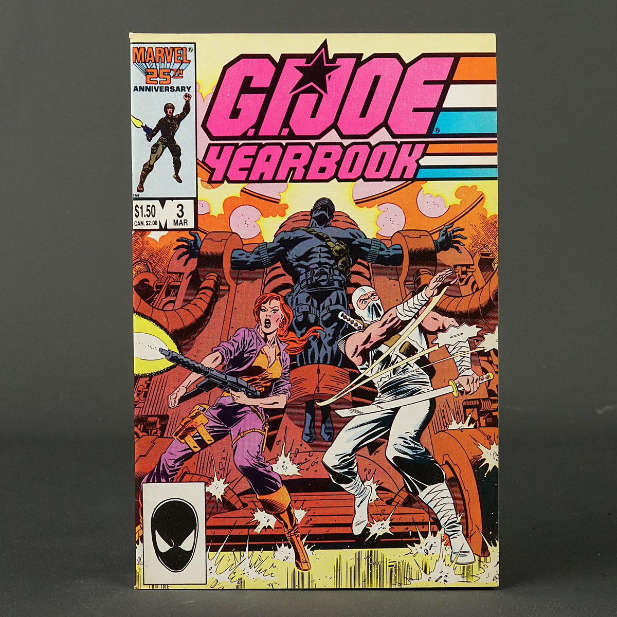 GI JOE YEARBOOK #3 Marvel Comics 1987 (CA) Zeck (W) Hama 220721A