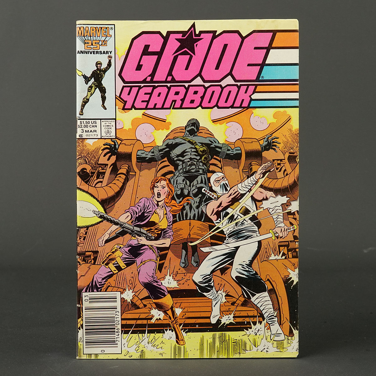 GI JOE YEARBOOK #3 Marvel Comics 1987 (CA) Zeck (W) Hama 220721B