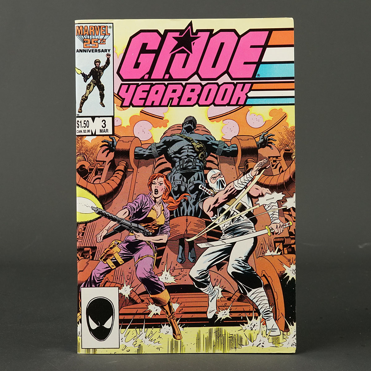 GI JOE YEARBOOK #3 Marvel Comics 1987 (CA) Zeck (W) Hama 231208Z
