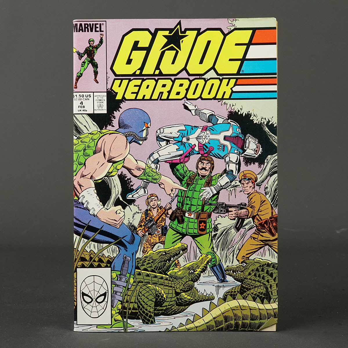 GI JOE YEARBOOK #4 Marvel Comics 1988 (CA) Trimpe (W) Hama 220721A