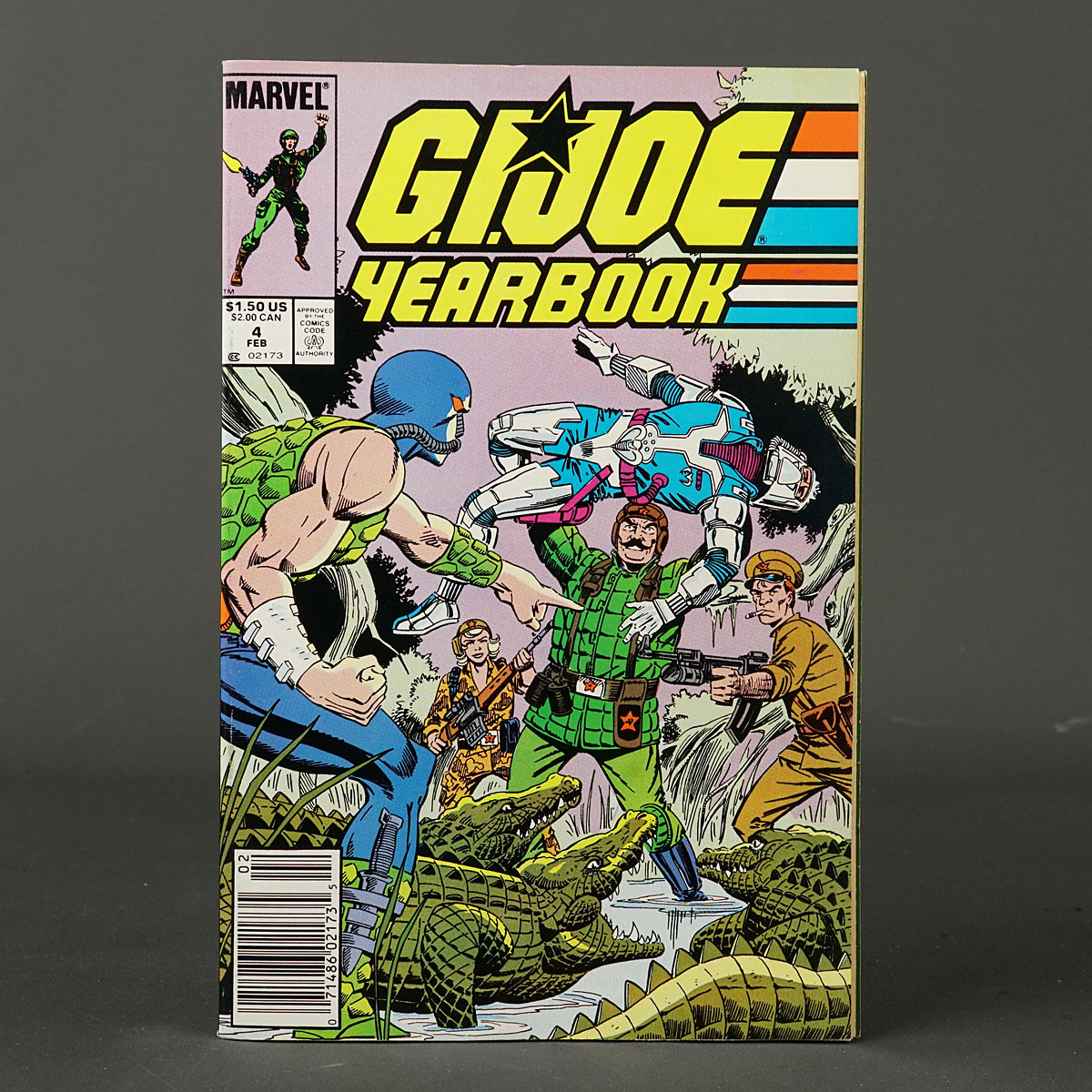 GI JOE YEARBOOK #4 Marvel Comics 1988 (CA) Trimpe (W) Hama 220721B
