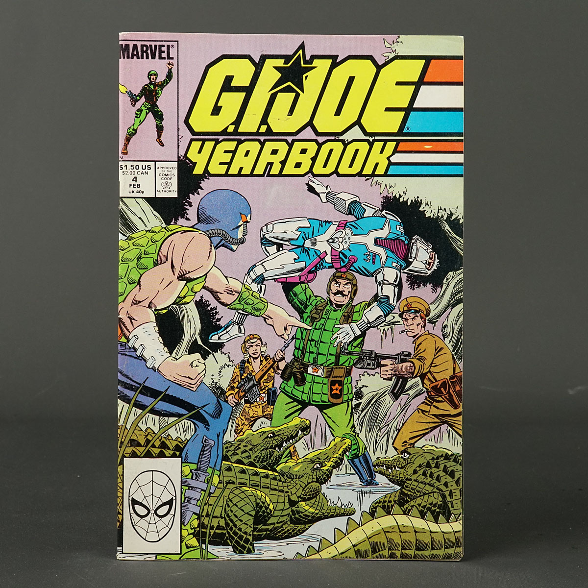 GI JOE YEARBOOK #4 Marvel Comics 1988 (CA) Trimpe (W) Hama 220721C