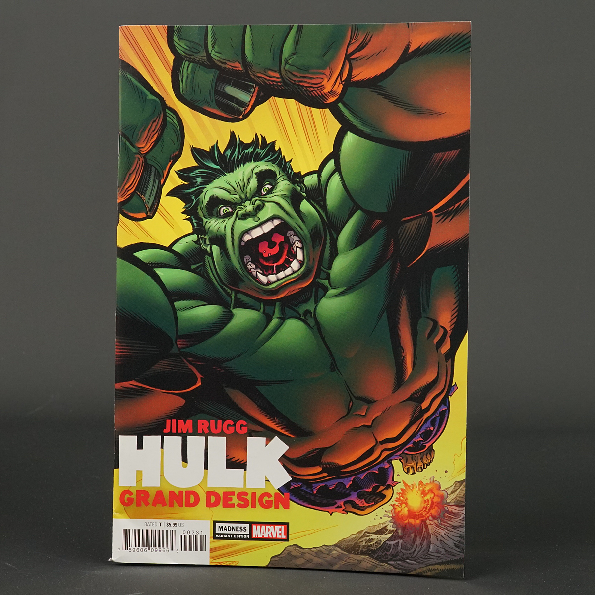 Hulk GRAND DESIGN MADNESS #1 var Marvel Comics 2022 FEB220883 (CA) McGuinness