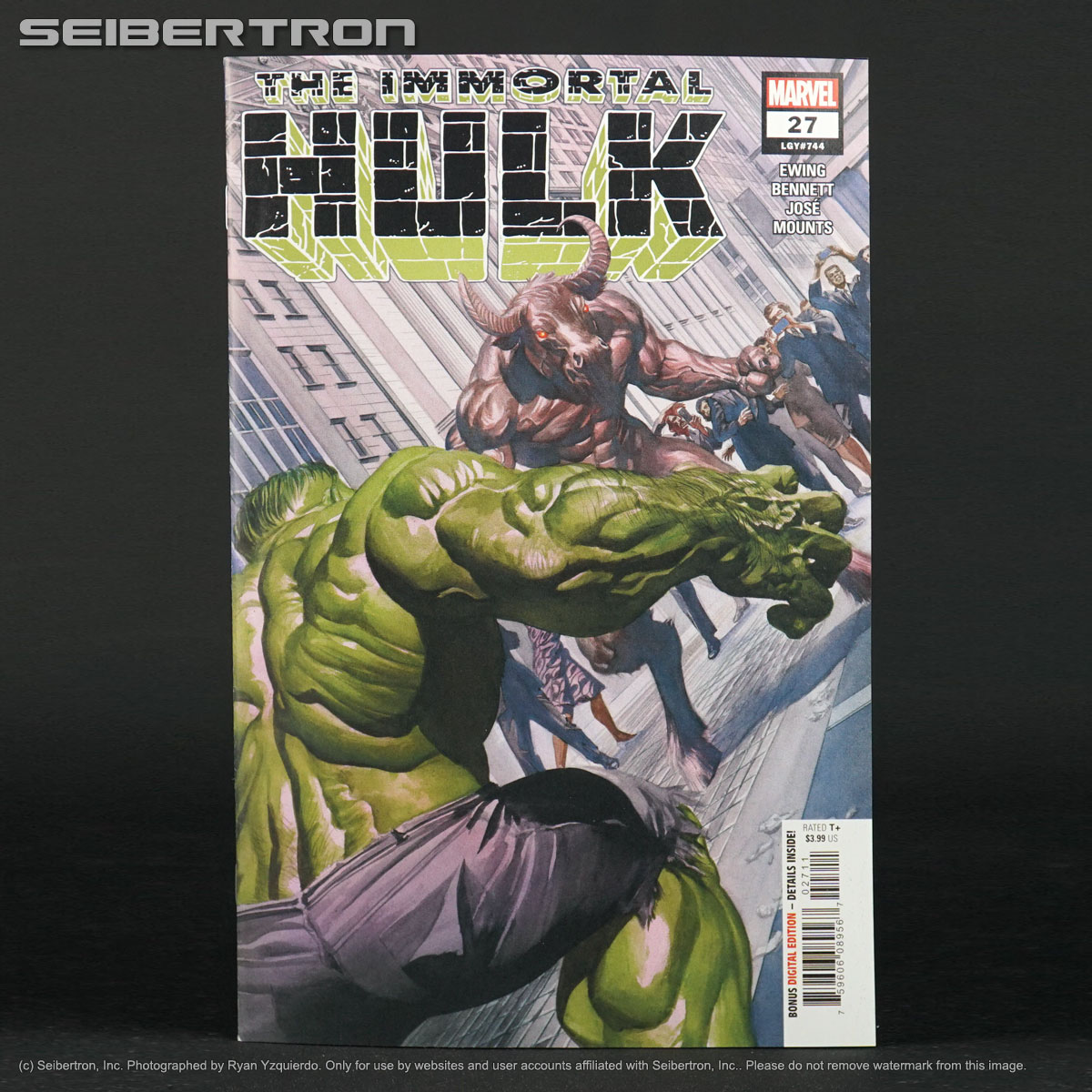 IMMORTAL HULK #27 Marvel Comics 2019 (W)Ewing (A)Bennett (CA)Ross SEP190895