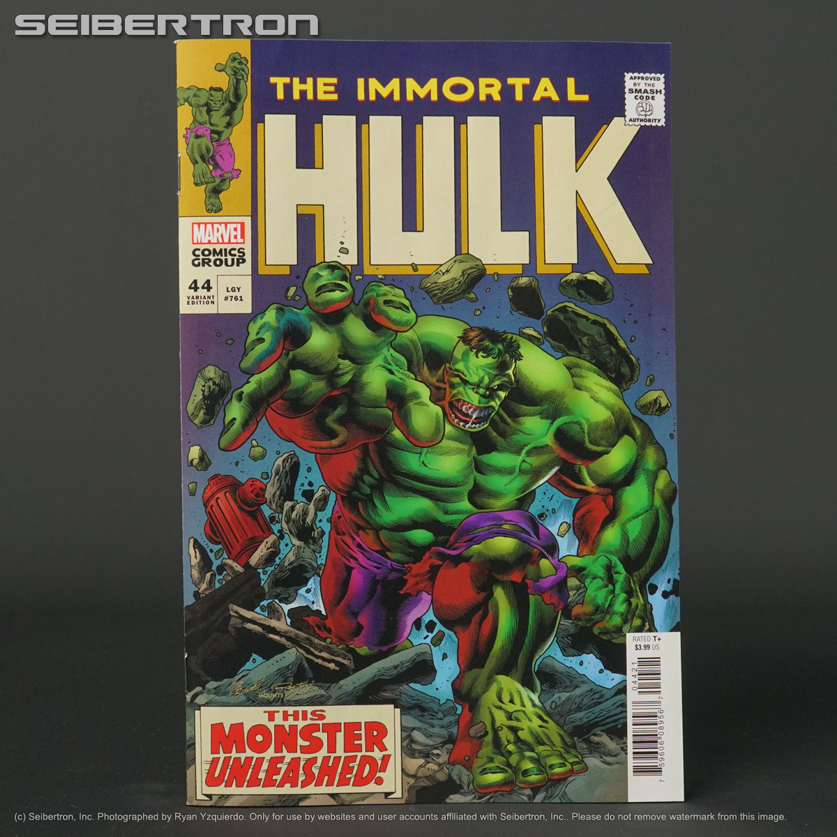 IMMORTAL HULK #44 var homage Marvel Comics 2021 DEC200559 (CA) Bennett (W) Ewing