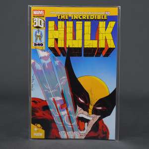 Visit shop.seibertron.com to buy "INCREDIBLE HULK #340 3D Edition Marvel Comics 2025 Pan-Universal Galactic New"